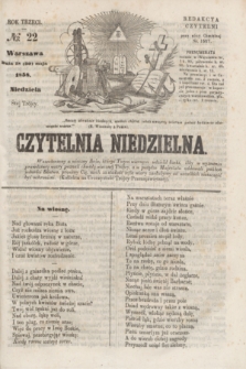 Czytelnia Niedzielna. R.3, № 22 (30 maja 1858)