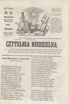 Czytelnia Niedzielna. R.3, № 23 (6 czerwca 1858)