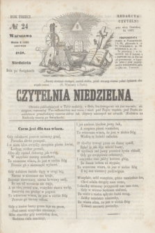 Czytelnia Niedzielna. R.3, № 24 (13 czerwca 1858)
