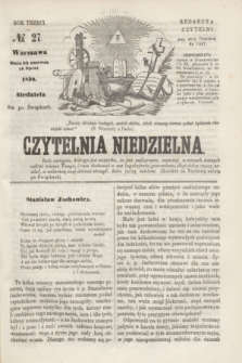 Czytelnia Niedzielna. R.3, № 27 (4 lipca 1858)