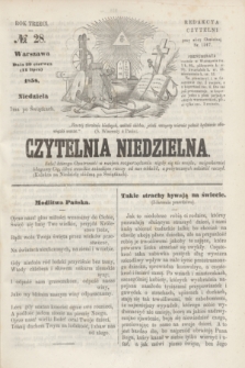 Czytelnia Niedzielna. R.3, № 28 (11 lipca 1858)