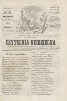 Czytelnia Niedzielna. R.3, № 30 (25 lipca 1858)