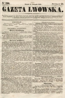 Gazeta Lwowska. 1853, nr 260