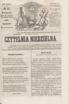 Czytelnia Niedzielna. R.3, № 41 (10 października 1858)