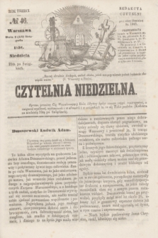 Czytelnia Niedzielna. R.3, № 46 (14 listopada 1858)