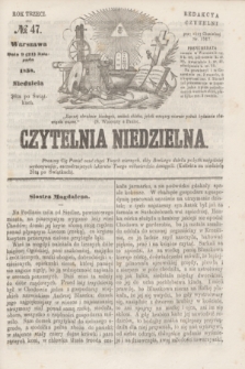 Czytelnia Niedzielna. R.3, № 47 (21 listopada 1858)