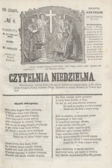 Czytelnia Niedzielna. R.4, № 4 (23 stycznia 1859)