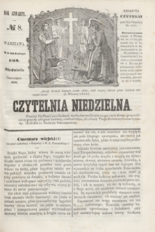 Czytelnia Niedzielna. R.4, № 8 (20 lutego 1859)