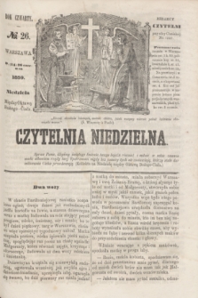 Czytelnia Niedzielna. R.4, № 26 (26 czerwca 1859)