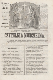 Czytelnia Niedzielna. R.4, № 40 (2 października 1859)