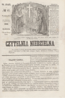 Czytelnia Niedzielna. R.4, № 41 (9 października 1859)