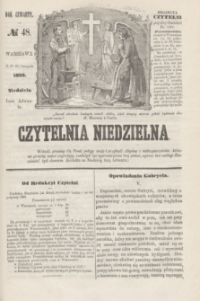 Czytelnia Niedzielna. R.4, № 48 (27 listopada 1859)