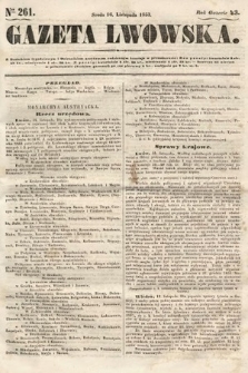 Gazeta Lwowska. 1853, nr 261