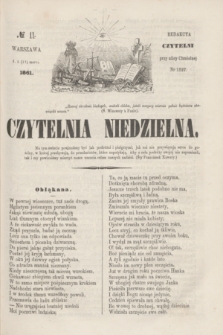 Czytelnia Niedzielna. [R.6], № 11 (17 marca 1861)