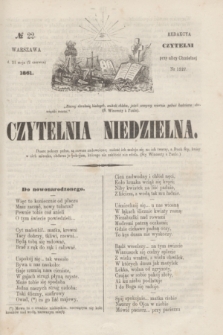 Czytelnia Niedzielna. [R.6], № 22 (2 czerwca 1861)