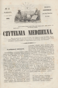 Czytelnia Niedzielna. [R.6], № 24 (16 czerwca 1861)