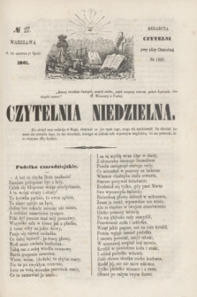 Czytelnia Niedzielna. [R.6], № 27 (7 lipca 1861)