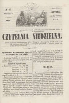 Czytelnia Niedzielna. [R.6], № 46 (17 listopada 1861)