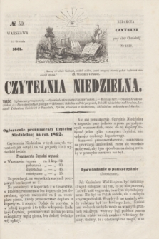 Czytelnia Niedzielna. [R.6], № 50 (15 grudnia 1861)