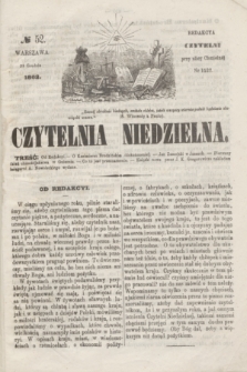 Czytelnia Niedzielna. [R.7], № 52 (28 grudnia 1862)