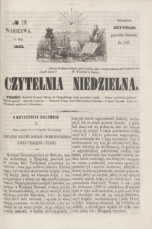 Czytelnia Niedzielna. [R.8], № 19 (10 maja 1863)