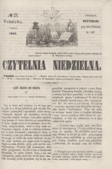 Czytelnia Niedzielna. [R.8], № 23 (7 czerwca 1863)