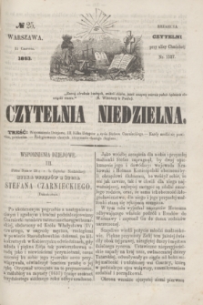 Czytelnia Niedzielna. [R.8], № 25 (21 czerwca 1863)