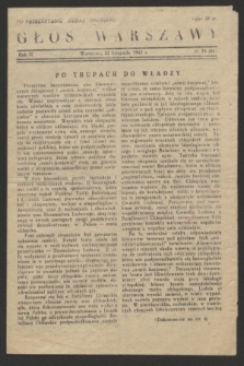 Głos Warszawy. R.2, № 75 (23 listopada 1943) = № 85