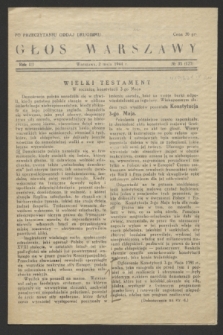 Głos Warszawy. R.3, № 35 (2 maja 1944) = № 127