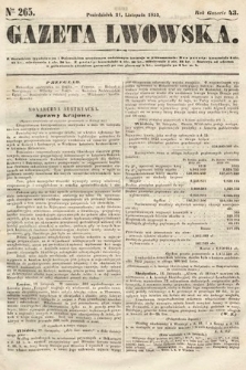 Gazeta Lwowska. 1853, nr 265