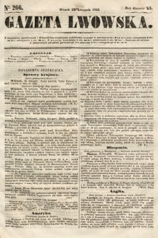 Gazeta Lwowska. 1853, nr 266