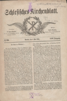 Schlesisches Kirchenblatt. Jg.22, № 18 (3 Mai 1856) + dod.