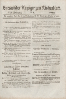 Literarischer Anzeiger zum Kirchenblatt. Jg.8, № 3 ([26 Februar] 1842)
