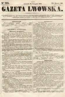 Gazeta Lwowska. 1853, nr 268