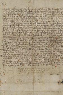 Dokument rady miasta Florencji (Kleparza) potwierdzający artykuły cechowe sukienników kleparskich oraz zawierający dokument rady miasta Krakowa z 14 II 1421, dotyczący przestrzegania zasad porządkowych przez sukienników krakowskich, kazimierskich i kleparskich