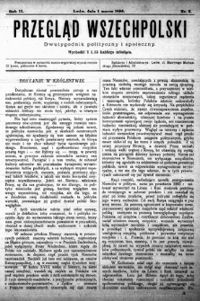 Przegląd Wszechpolski : dwutygodnik polityczny i społeczny. 1896, nr 5
