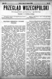Przegląd Wszechpolski : dwutygodnik polityczny i społeczny. 1896, nr 6