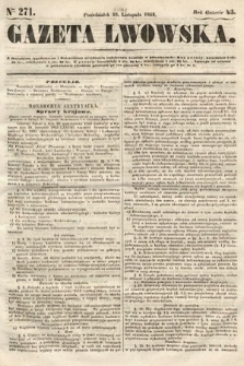 Gazeta Lwowska. 1853, nr 271