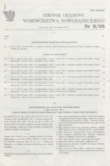 Dziennik Urzędowy Województwa Nowosądeckiego. 1995, nr 8 (10 kwietnia)