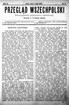 Przegląd Wszechpolski : dwutygodnik polityczny i społeczny. 1896, nr 9