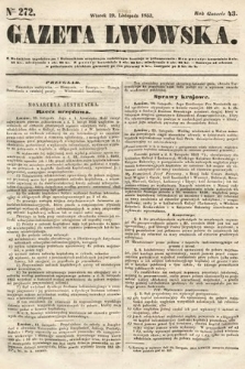 Gazeta Lwowska. 1853, nr 272