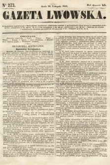 Gazeta Lwowska. 1853, nr 273