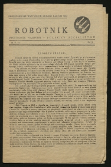 Robotnik : dwutygodnik polityczny Polskich Socjalistów. 1942, № 89 (24 maja)