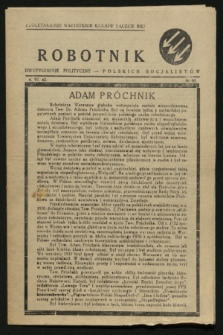 Robotnik : dwutygodnik polityczny Polskich Socjalistów. 1942, № 90 (6 czerwca)