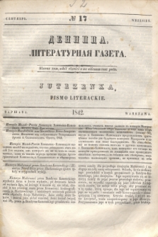 Dennica : literaturnaâ gazeta = Jutrzenka : pismo literackie. [R.1], № 17 (wrzesień 1842)