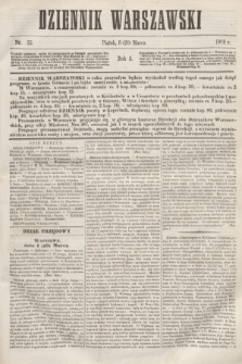 Dziennik Warszawski. R.5, nr 55 (20 marca 1868)