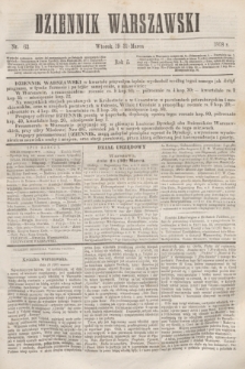 Dziennik Warszawski. R.5, nr 63 (31 marca 1868)