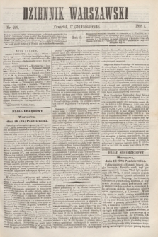 Dziennik Warszawski. R.5, nr 229 (29 października 1868)