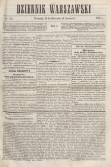 Dziennik Warszawski. R.5, nr 232 (1 listopada 1868) + dod.