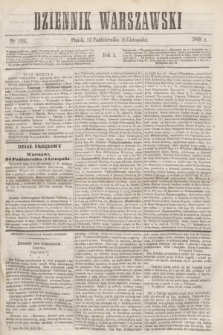Dziennik Warszawski. R.5, nr 236 (6 listopada 1868)
